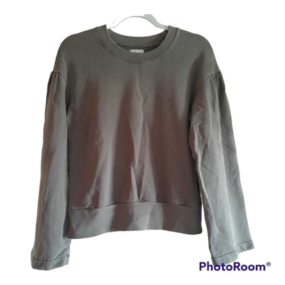 Madewell × Karen Walker Washed Gray Sweatshirt